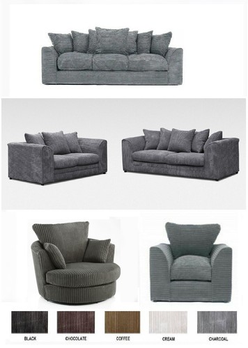 Jumbo cord large seater sofa - jumbo,