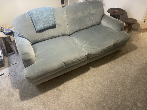 Dunelm bluevelvet contemporary - bluevelvet,