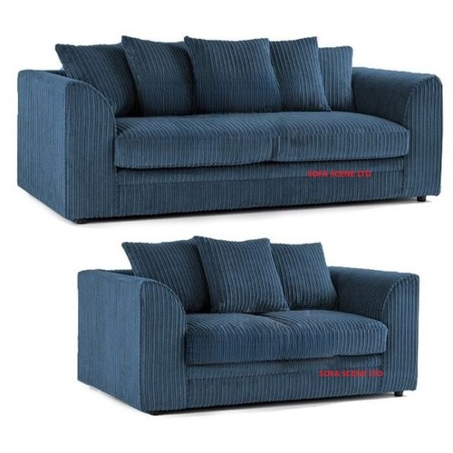 Midnight blue jumbo cord - blue, 3