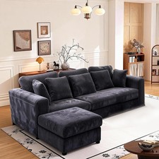 L-Shaped Corner Sofa with