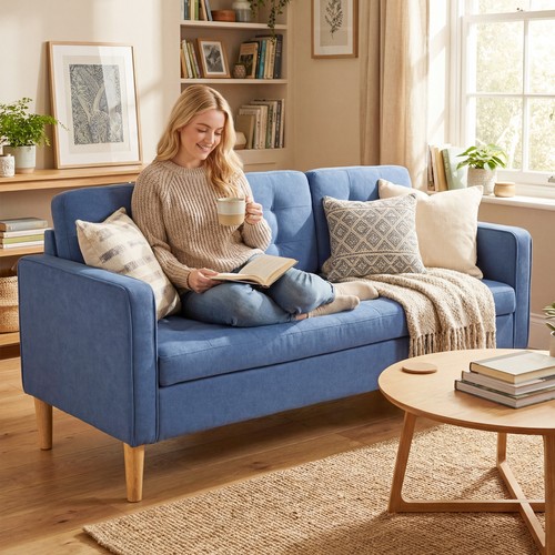 Homcom modern seater sofa - modern,