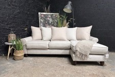 3 Seater Chaise Corner Sofa -