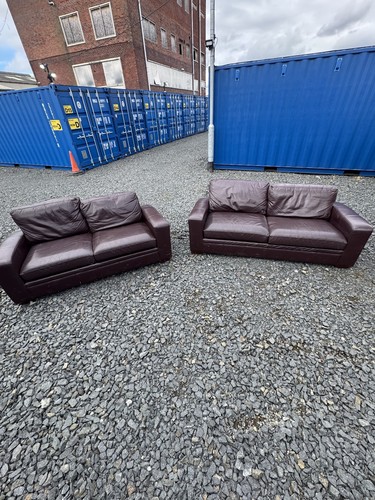 Dfs brown leather 2 - dfs, 3