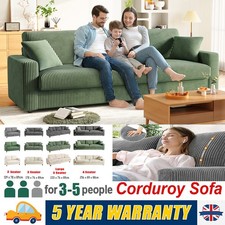 2/3/4 Seater Corduroy Teddy